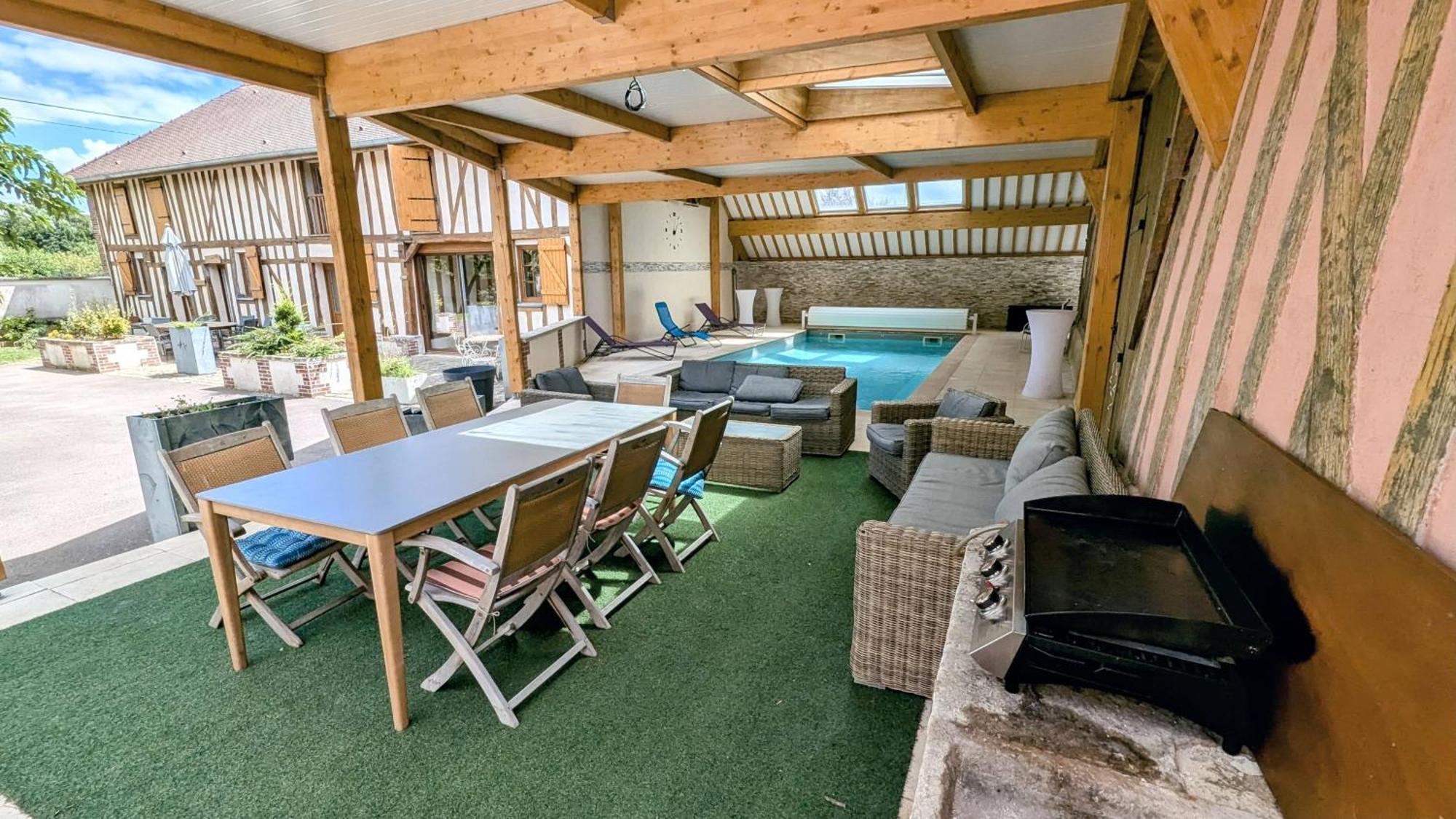 Maison Calme 14 Personnes, Piscine, Jardin Et Parking Bucheres Exterior photo