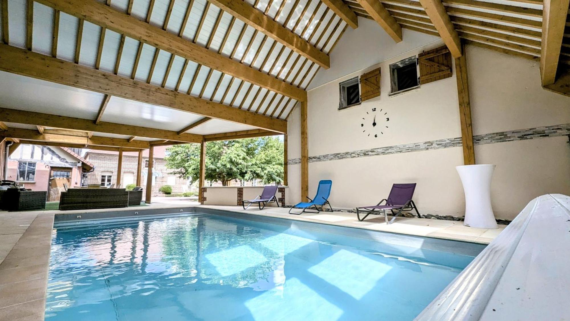 Maison Calme 14 Personnes, Piscine, Jardin Et Parking Bucheres Exterior photo